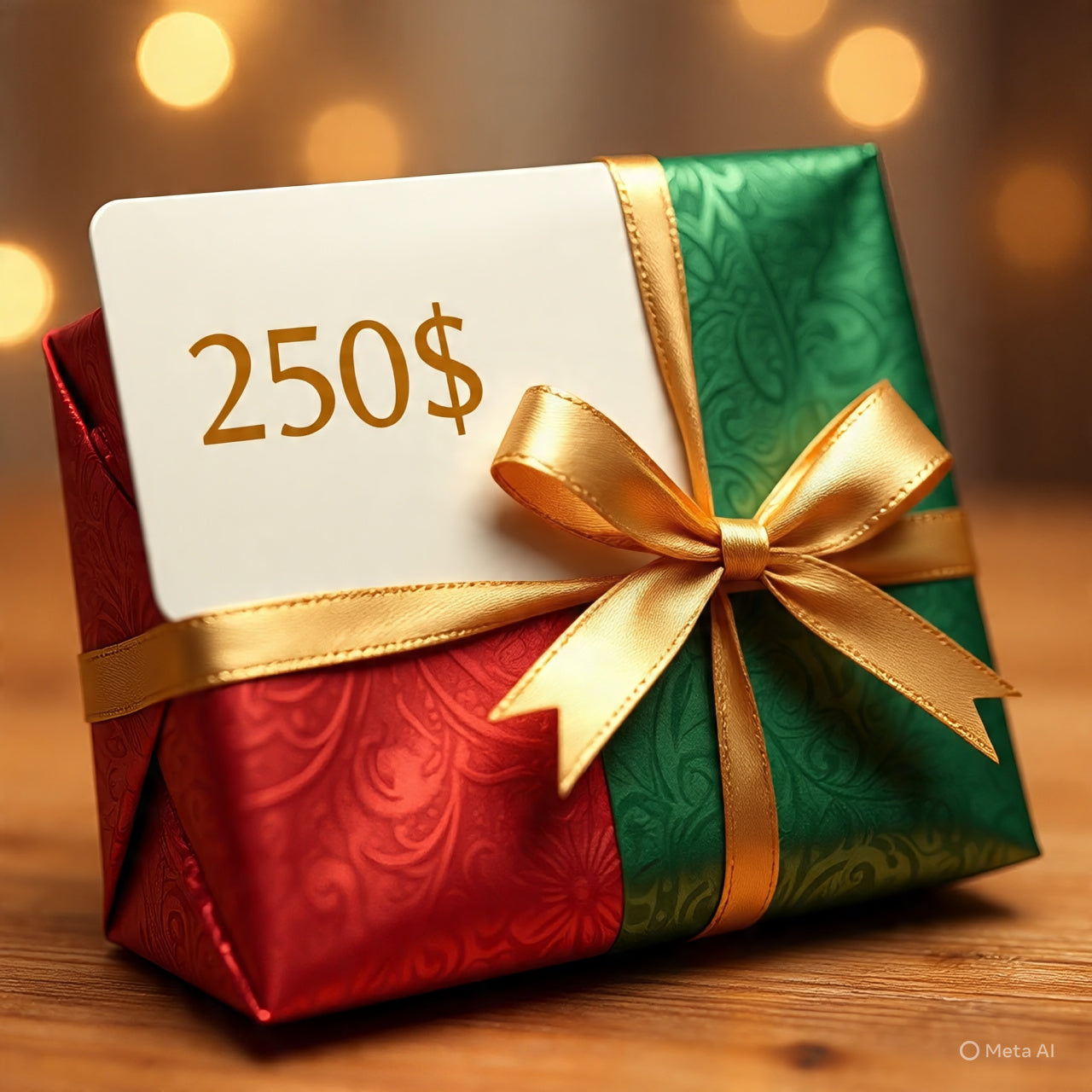 Bloom and Beam Chritmas gift card